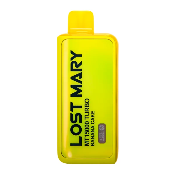 Banana Cake Lost Mary MT15000 Turbo banana flavored vape juice