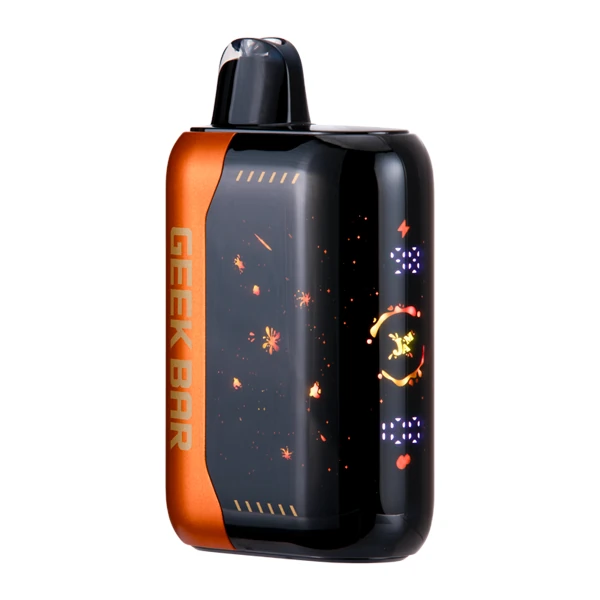 blue rancher b pop foger device front view showing design and branding