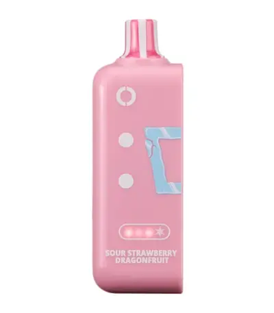 Sour Strawberry Dragonfruit Ice Off Stamp Ice Cube
