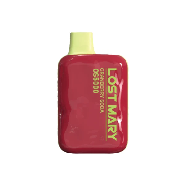 Cranberry Soda Lost Mary OS5000 - cranberry vapes cola