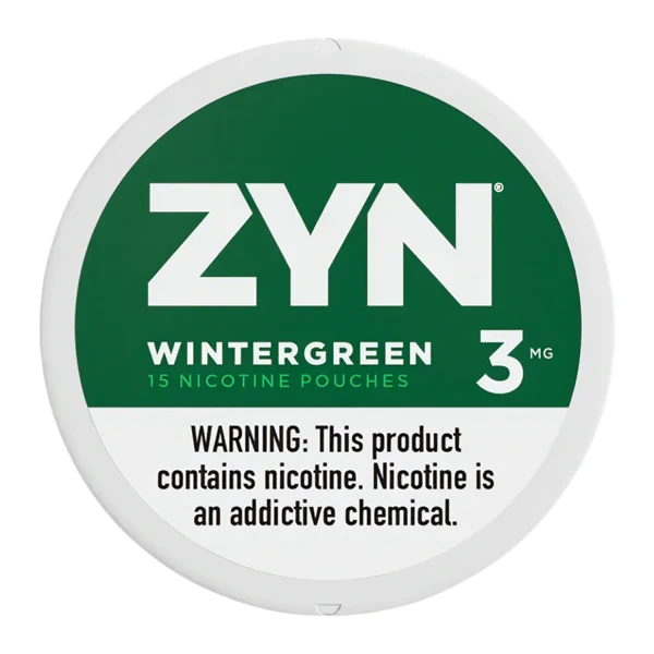g pulse nicotine pouches Wintergreen ZYN