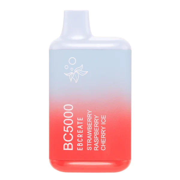 Strawberry Raspberry Cherry Ice BC5000 gas station vape