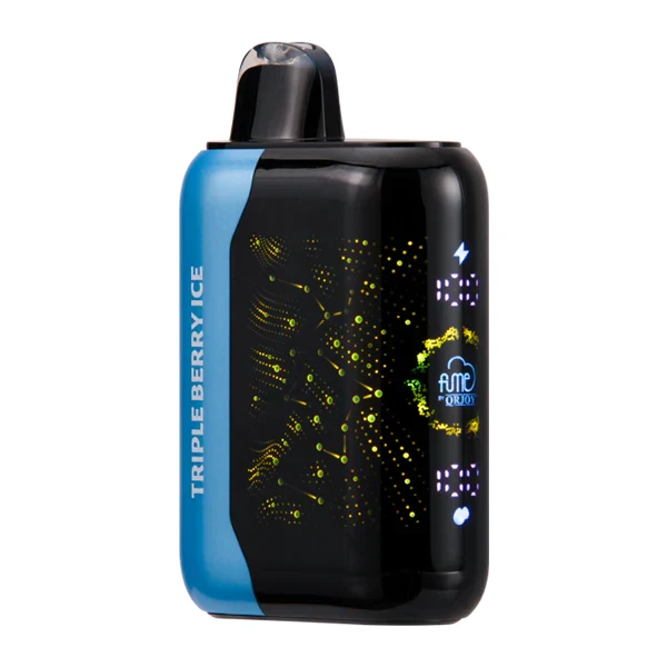 A visual guide showing LED color codes for a typical light up vape, with labeled battery and e-liquid status ranges