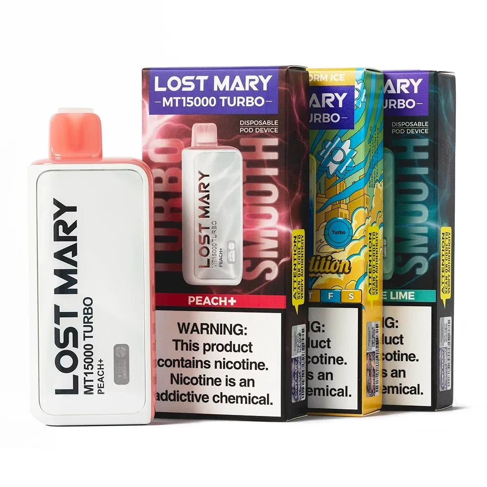space mary vapes Lost Mary MT15000 Turbo device features